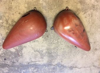 Harley Davidson side by side tanks