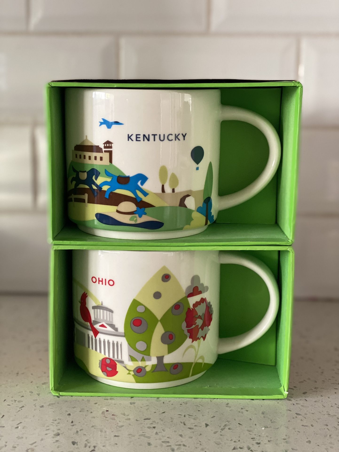STARBUCKS MUG Kentucky & Ohio