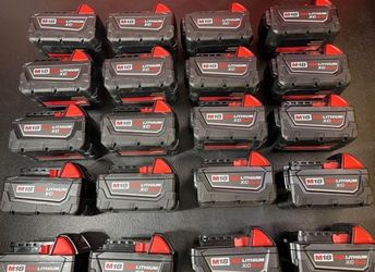 Milwaukee new 5ah Battery M18 $65 each one