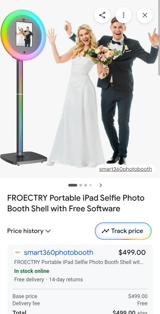 Portable Photo Booth New