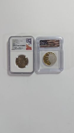 2026 President Donald J Trump Dollar July 4th Privy AR Signed NGC MS65 w/ Bonus