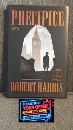 Precipice by Robert Harris Hardcover Novel