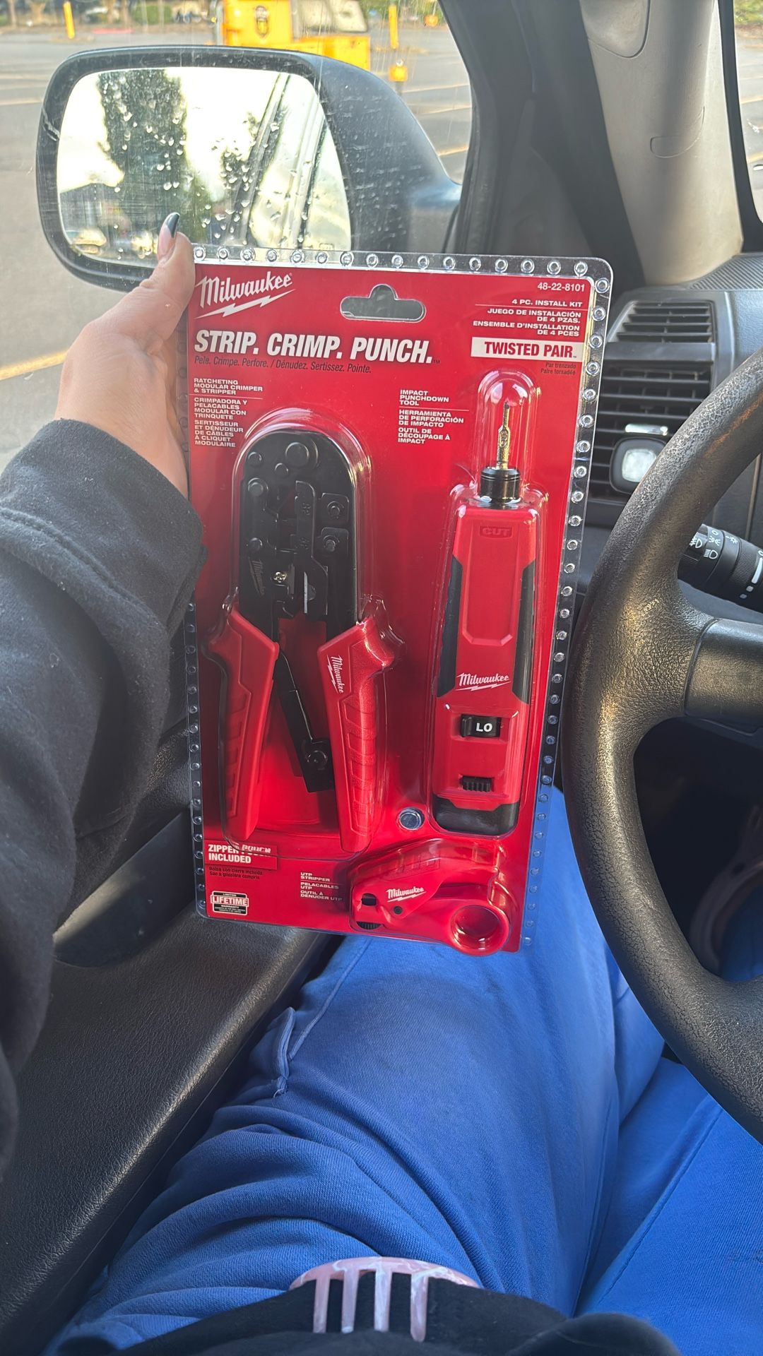 Ratcheting Modular Crimper & Stripper, Impact Punchdown Tool & UTP Stripper