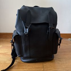 Coach Leather Backpack