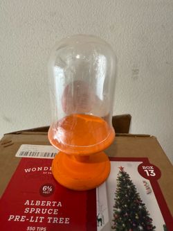 SMALL HALLOWEEN CLOCHE FOR DECOR