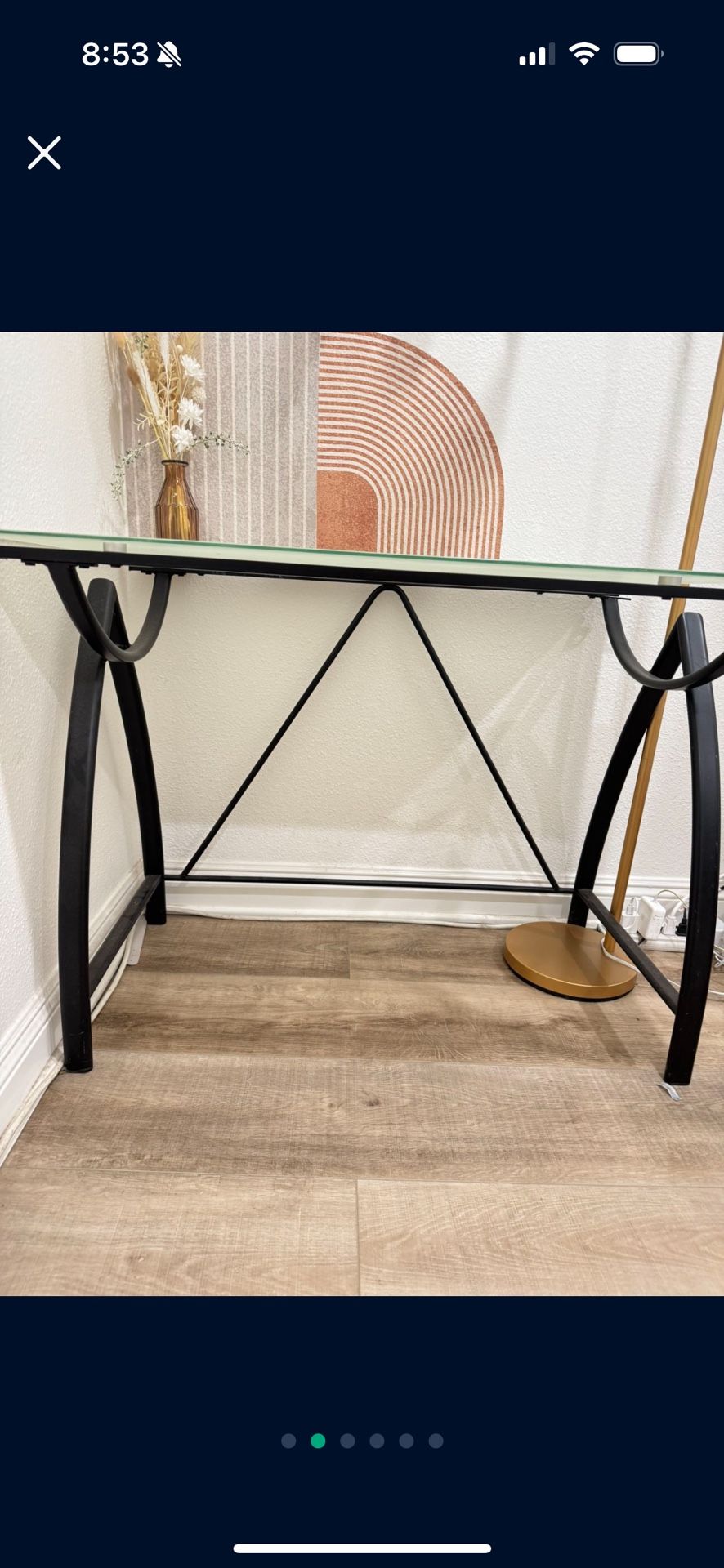 Glass Desk