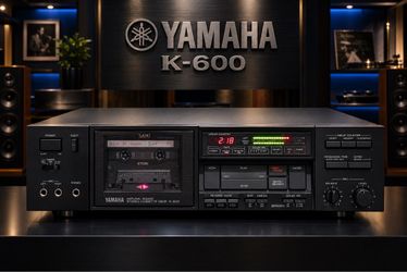 Yamaha K-600 Cassette Tape Deck Player - Serviced
