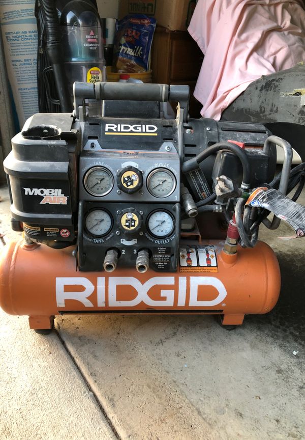 Ridgid 5 in 1 air compressor. for Sale in Gresham, OR OfferUp