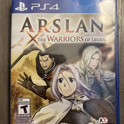 Arslan the warriors of legend for PlayStation 4