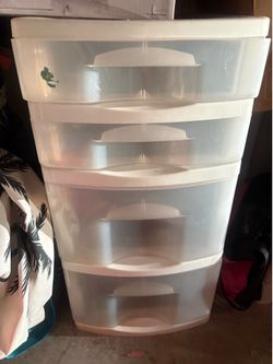 Plastic drawers