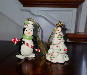 2 Lenox Ornaments 