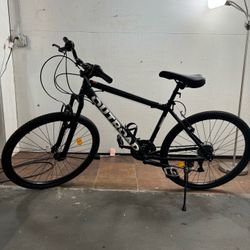 Outroad 26 Inch Mountain Bike, 21-Speed/High-Carbon Steel/Aviation Grade Frame, Dual Disc/V Brake, Adjustable Ergonomic Seat Bycycle for Men Women Adu