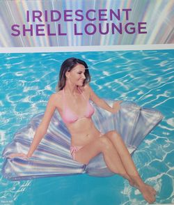 Iridescent Shell Lounges $15 Each (Two Available)