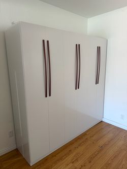 Large White Wardrobe