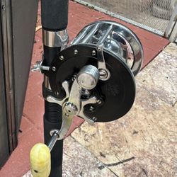 Vintage Penn 67 Long Beach Rod And Reel Combo