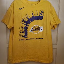 Nike Men Los Angeles Lakers NBA Finals Shirt Sz XL