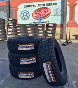 265/70/17 vendo set de llantas nuevas con 50.000 millas de garantía