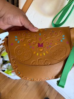 Disneyland coco embellished shoulder bag