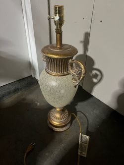 Fine art vintage lamp