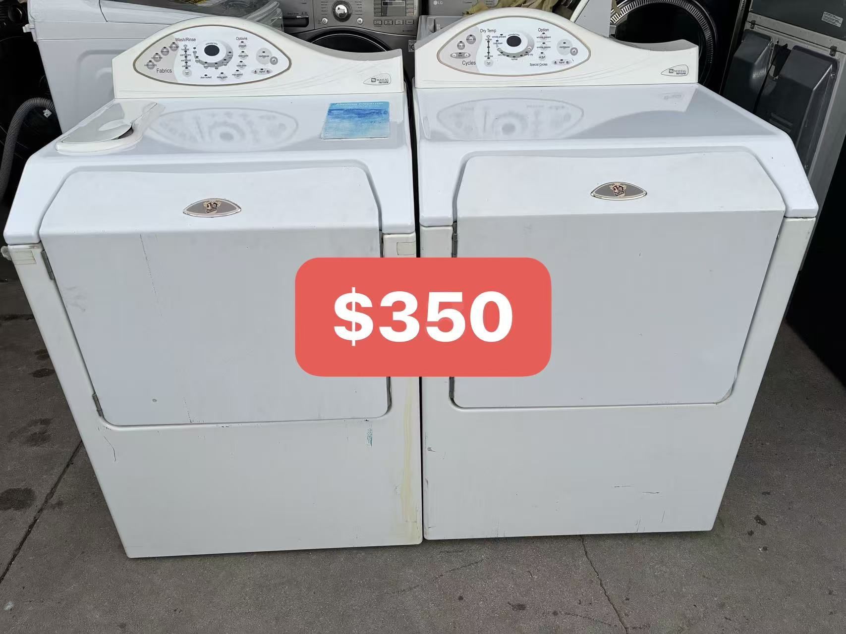 Maytag Washer And Dryer 