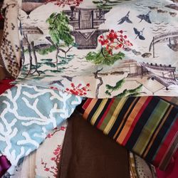 FREE  Upholstery Fabric Samples 26 Inch Squares or Larger 