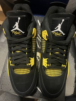 Air Jordan 4 Retro “Yellow Thunder” Size 10