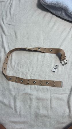 Tilly’s Tan Grommet Belt