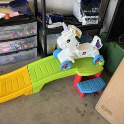 Step 2 unicorn roller coaster