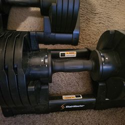Stairmaster adjustable weights