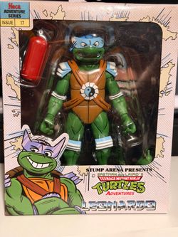 NECA TMNT Leonardo Stump Arena