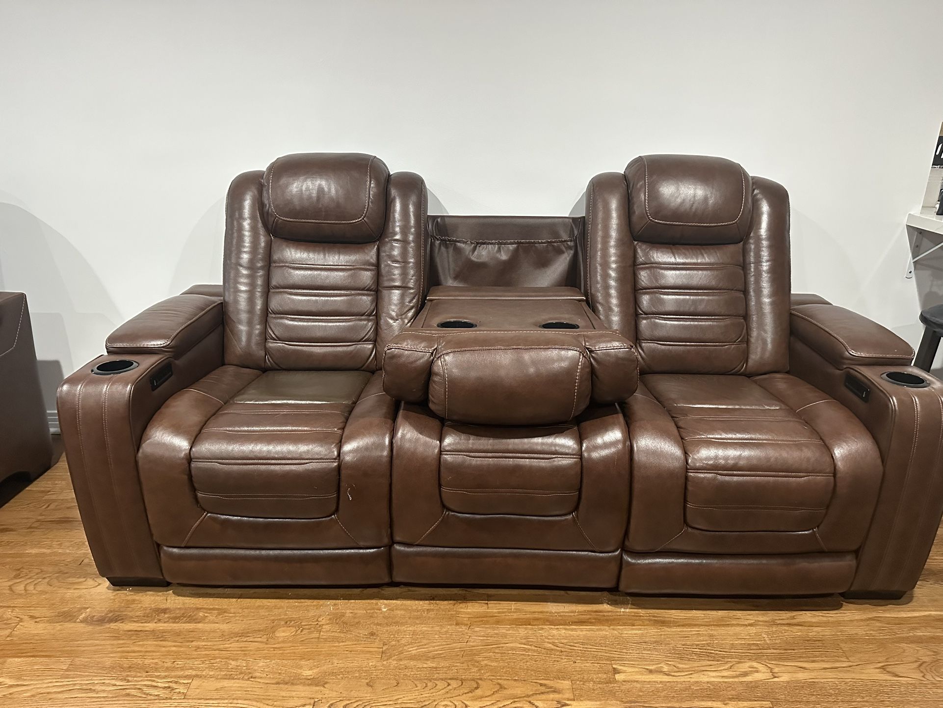 Recliner, Heat Seated,  Massage Couch Set