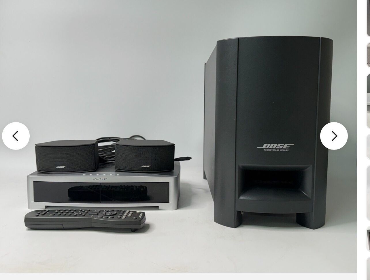 BOSE 3 2 1 DVD Series ||| HOME ENTERTAINMENT