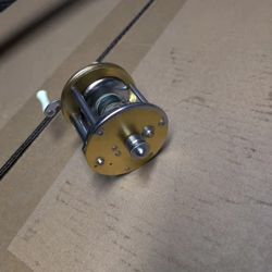 Gold Fishing Reel Made In Japan