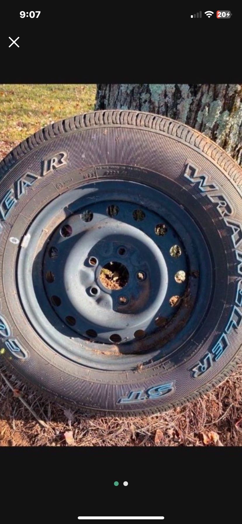 New Tire And Wheel