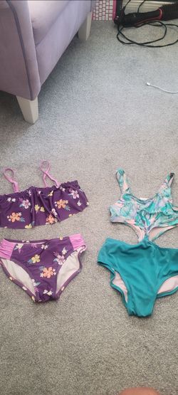 Girls Bathing Suit x2