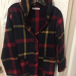 Multicolored  YELLOW, RED, DARK BLUE JACKET for Women 