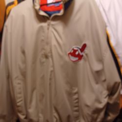 MLB Cleveland Indians XXL Half Zip Pullover