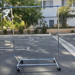 Portable Rolling Clothes Rack