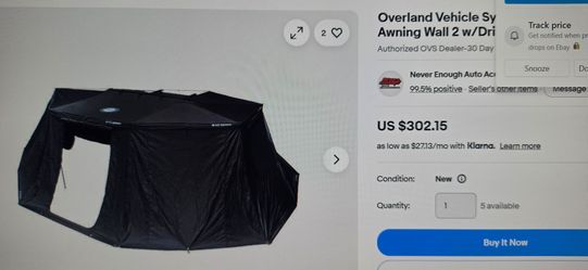 Overland Vehicle System Side walls