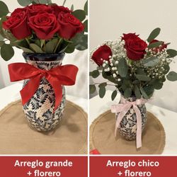 Fresh Flowers & base 