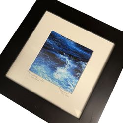 Gorgeous ‘Ocean’ California US Framed Photograph from 1981