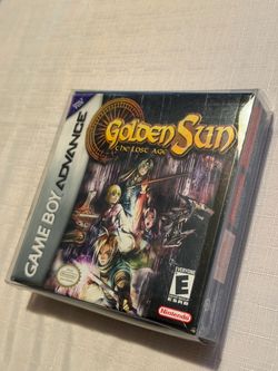 Gameboy Advance Golden Sun The Last Age CIB MINT condition!