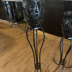 Partylite Wrought Iron Candle Holders 