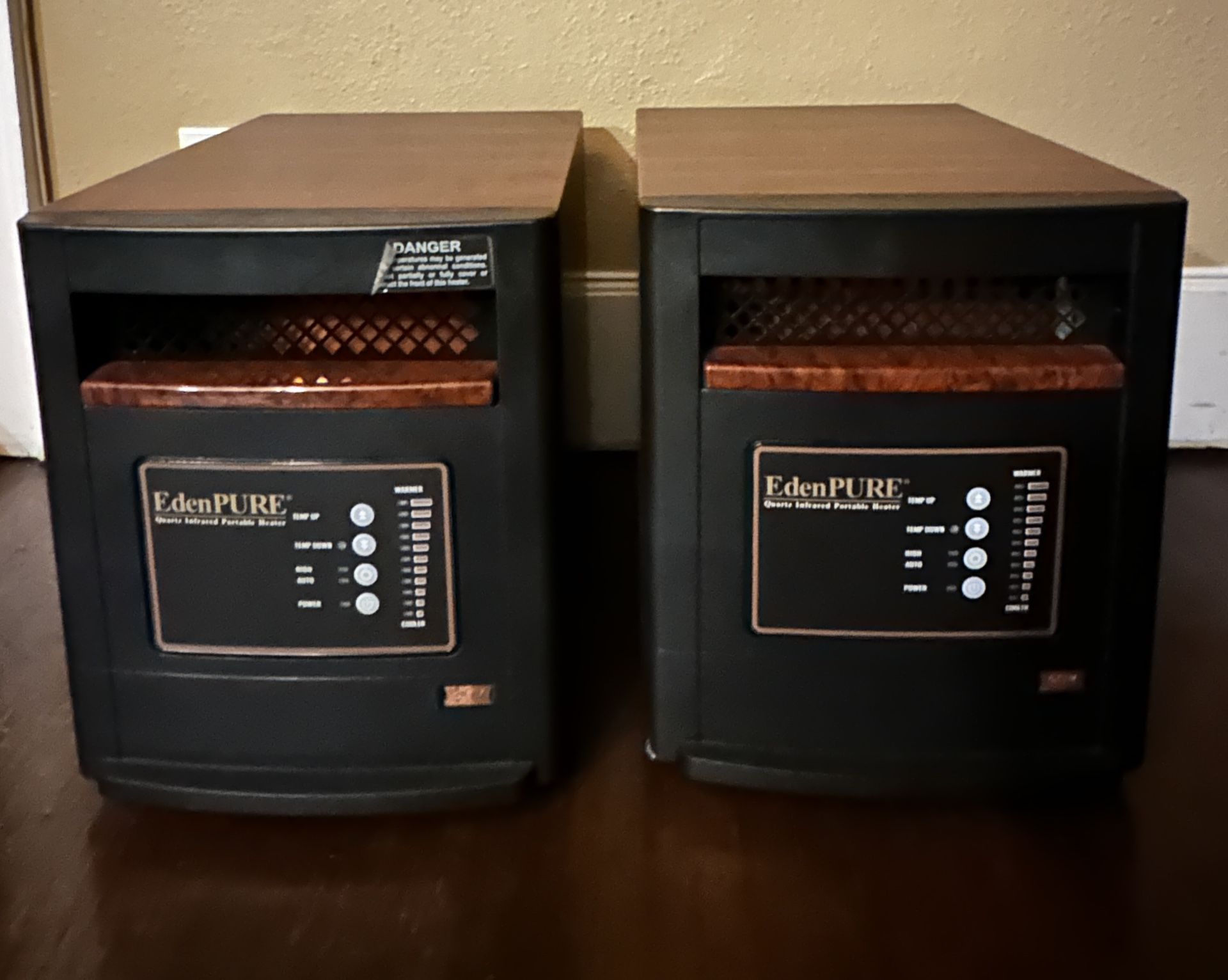 x2) EdenPURE Gen4 1000 Quartz Infrared Heater Extra Bulbs