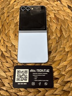 📱 Galaxy Z Flip 6 | 256GB | Blue | Cricket Only Hablo Español