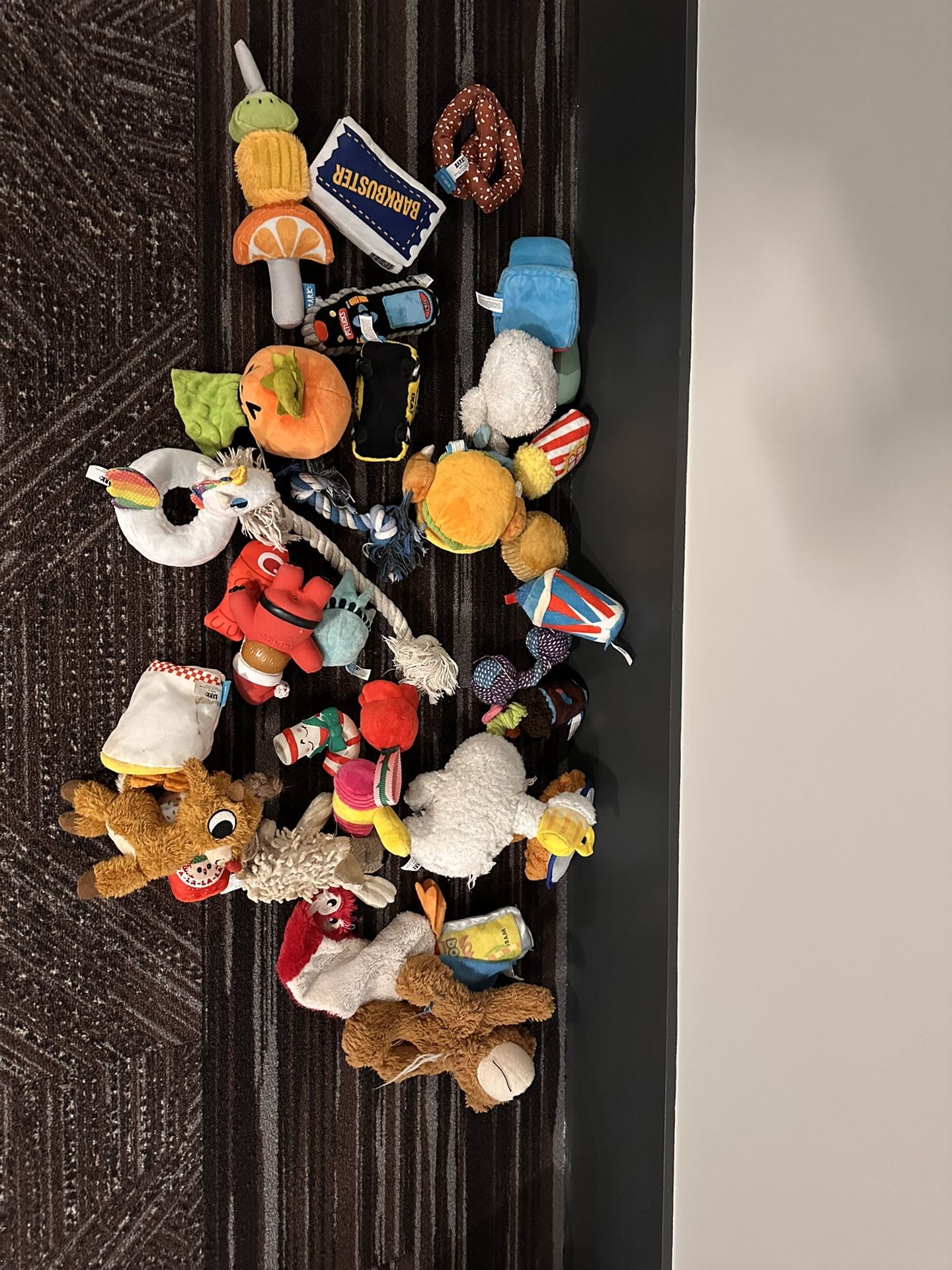 Assorted Used Dog Toys