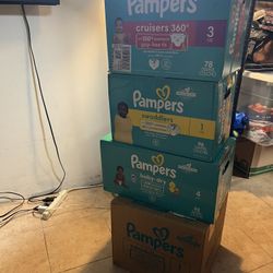 Baby Pampers Mix Sizes