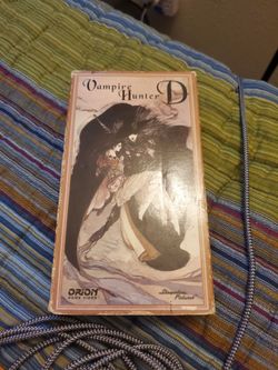 Vampire Hunter D VHS 1985 orion/ streamline pictures release rare