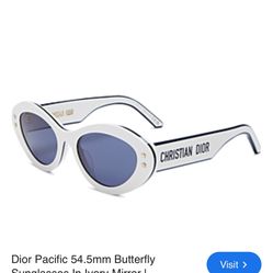 Christian Dior Oval Sunglasses