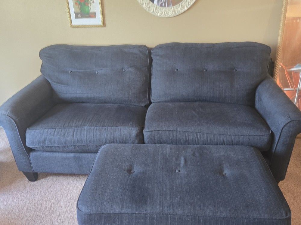 Lazy-Boy Loveseat and Ottoman
